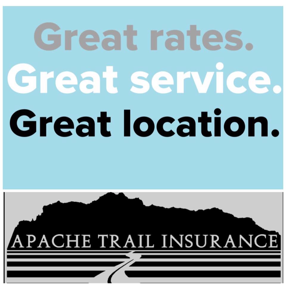 Apache Trail Insurance, LLC | 350 W Superstition Blvd Suite 121, Apache Junction, AZ 85120, USA | Phone: (480) 983-4807