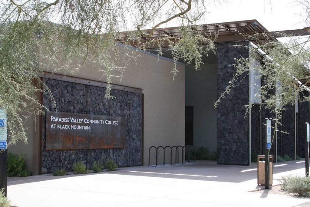Paradise Valley Community College at Black Mountain | 34250 N 60th St Building A, Scottsdale, AZ 85266 | Phone: (602) 493-2600
