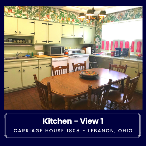 Carriage House 1808 | 229 S Mechanic St, Lebanon, OH 45036, USA | Phone: (614) 562-7717