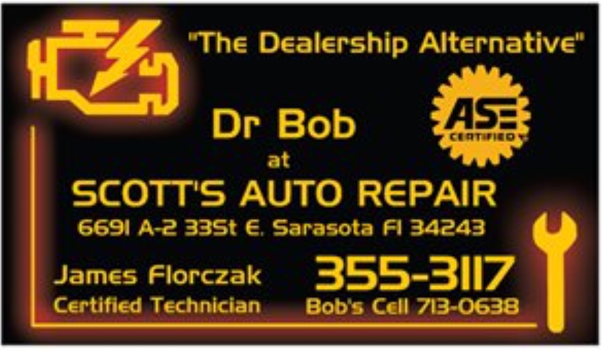 Scotts Auto Repair Inc | 6691 33rd St E, Sarasota, FL 34243, USA | Phone: (941) 355-3117