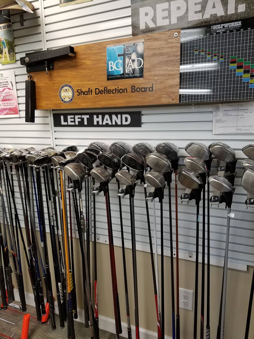 A to Z GOLF Fitting Center | 100 Crystal Lake Blvd, Hampton, GA 30228, USA | Phone: (770) 477-2099