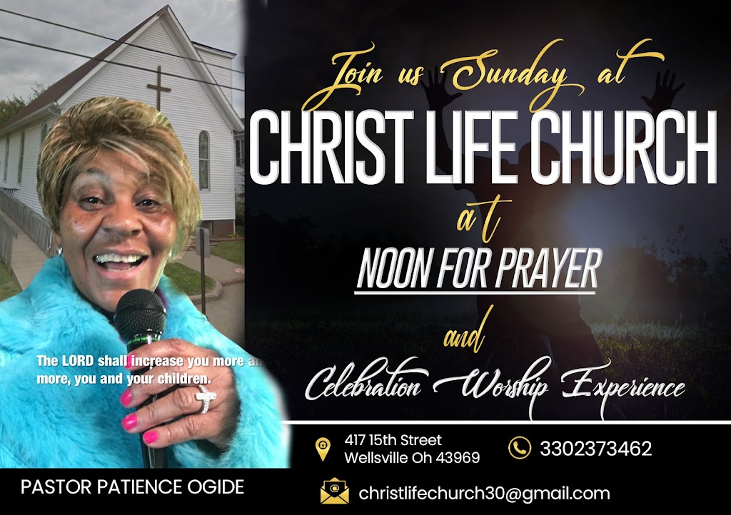 Christ Life Church | 417 15th St, Wellsville, OH 43968, USA | Phone: (330) 237-3462