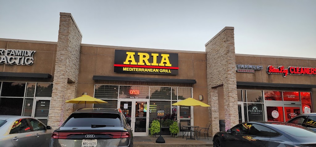 Aria Mediterranean Grill | 1701 Legacy Dr UNIT 125, Frisco, TX 75034, USA | Phone: (972) 987-5101