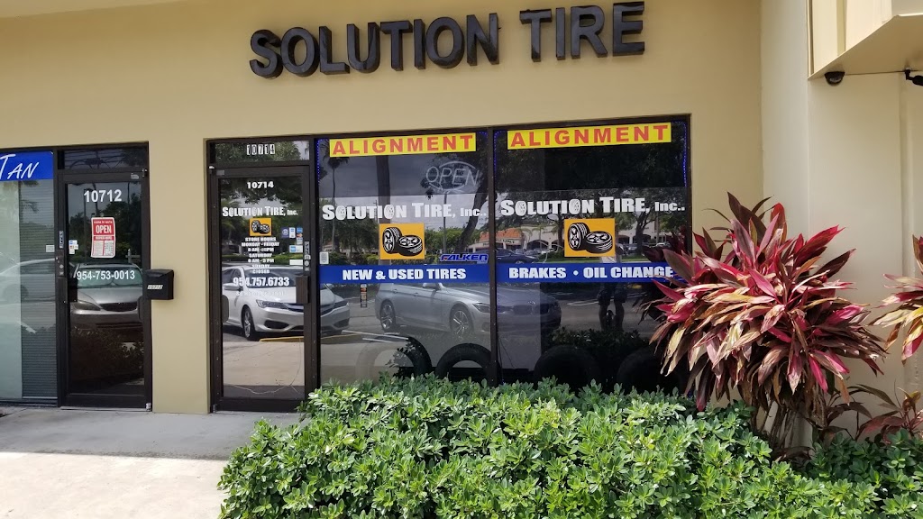 Solution Tire | 10714 Wiles Rd, Coral Springs, FL 33076, USA | Phone: (954) 757-6733