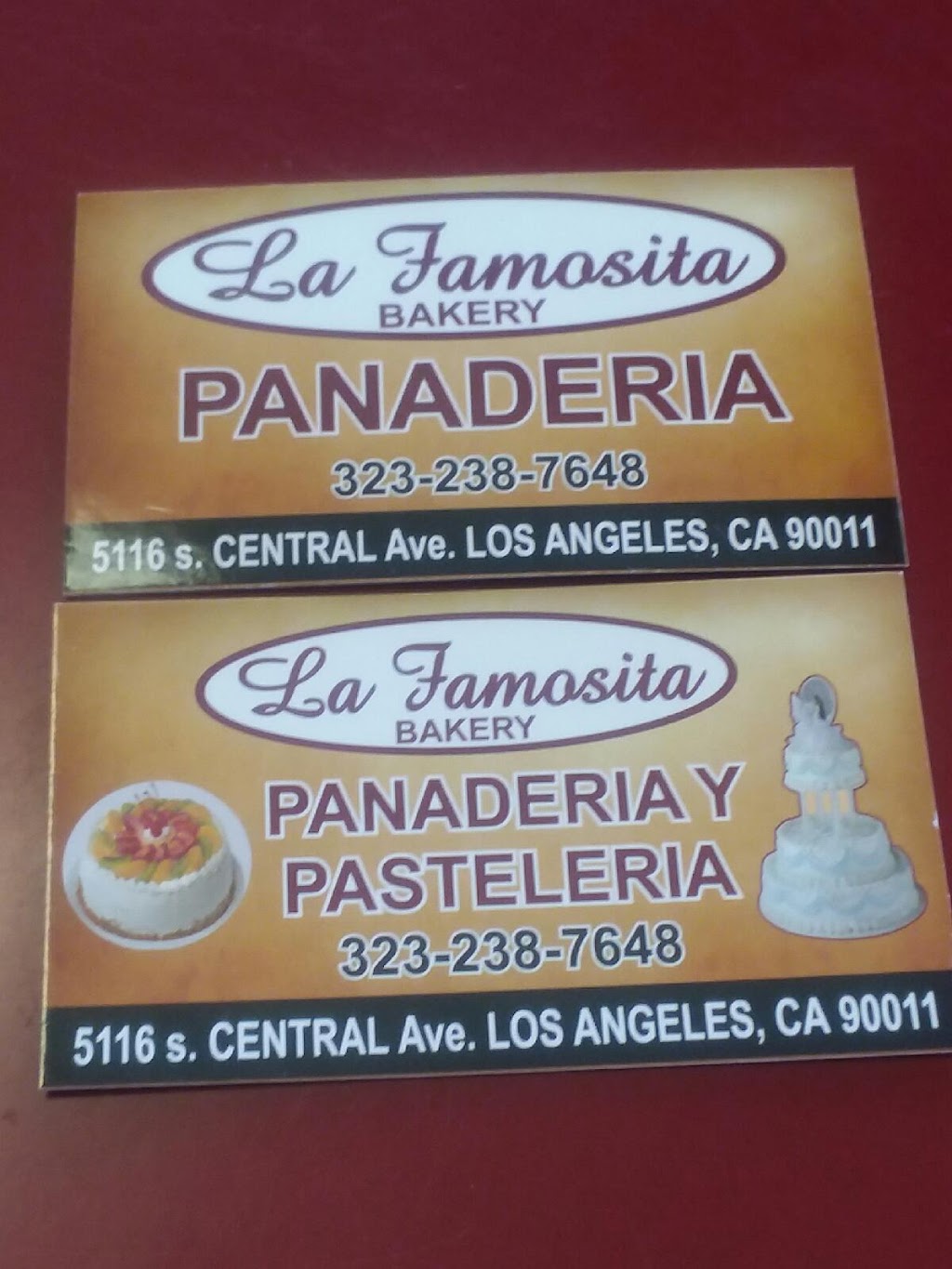 La Famosita Bakery | 5116 S Central Ave, Los Angeles, CA 90011, USA | Phone: (323) 238-7648