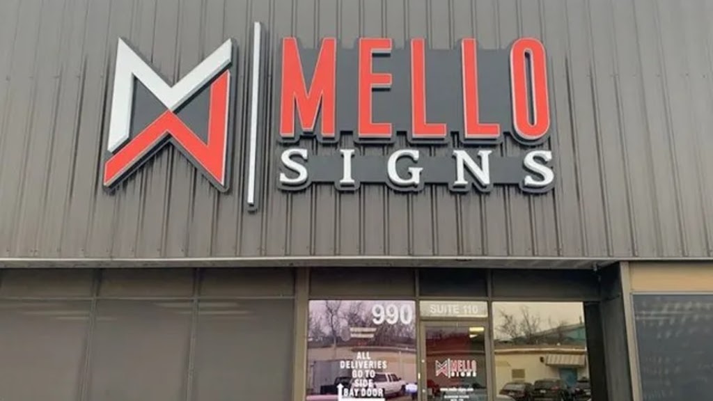 Mello Signs | 990 Haltom Rd, Fort Worth, TX 76117 | Phone: (682) 312-5338