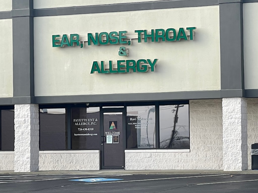 Fayette Ear, Nose, Throat And Allergy, P.C. | 110 Daniel Dr Suite 14, Uniontown, PA 15401, USA | Phone: (724) 430-0310