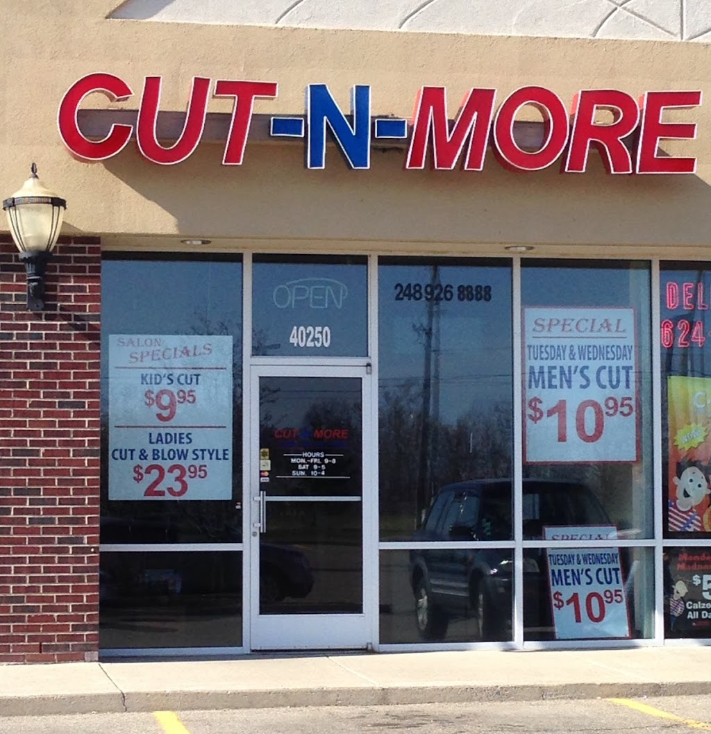 Cut N More | 40250 W 14 Mile Rd, Commerce Charter Twp, MI 48390 | Phone: (248) 926-8888