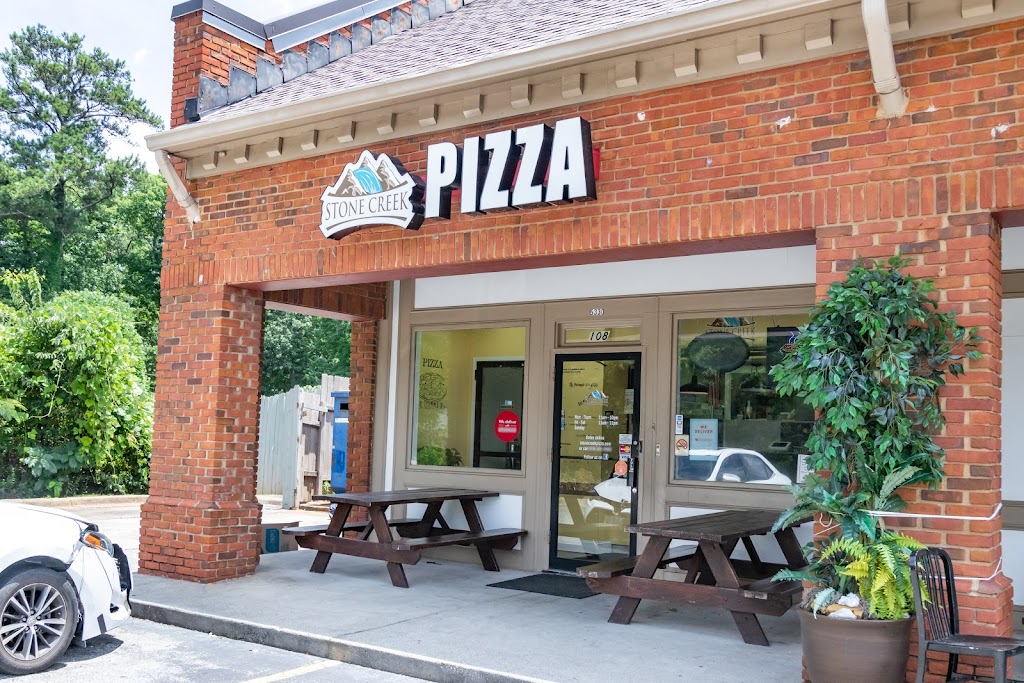 Stone Creek Pizza | 5330 Lilburn Stone Mountain Rd #108, Lilburn, GA 30047, USA | Phone: (678) 331-5562