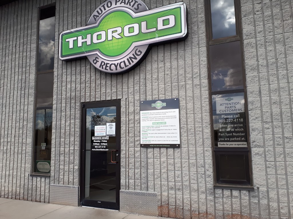 Thorold Auto Parts & Recycling | 1108 Beaverdams Rd, Thorold, ON L2V 3Y7, Canada | Phone: (905) 227-4118