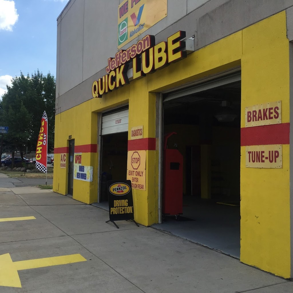 jefferson quick lube services | 11032 W Jefferson Ave, River Rouge, MI 48218, USA | Phone: (313) 544-6082