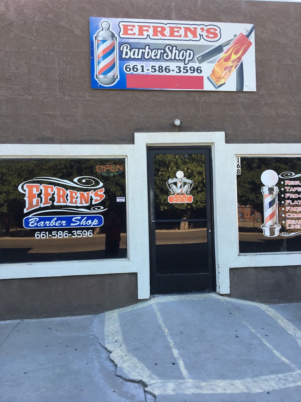 Efrens Barber Shop | 168 N Front St, Earlimart, CA 93219, USA | Phone: (661) 586-3596