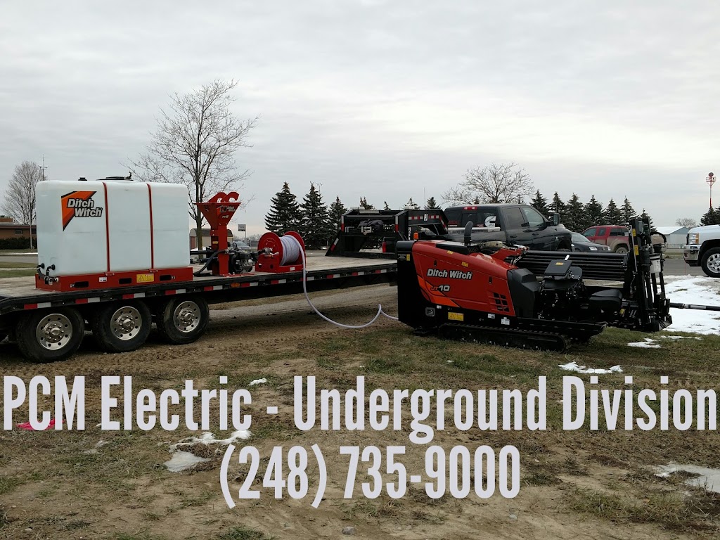 PCM Electrical Contractors Llc Directional Boring | 1425 Fowlerville Rd, Fowlerville, MI 48836, USA | Phone: (248) 735-9000