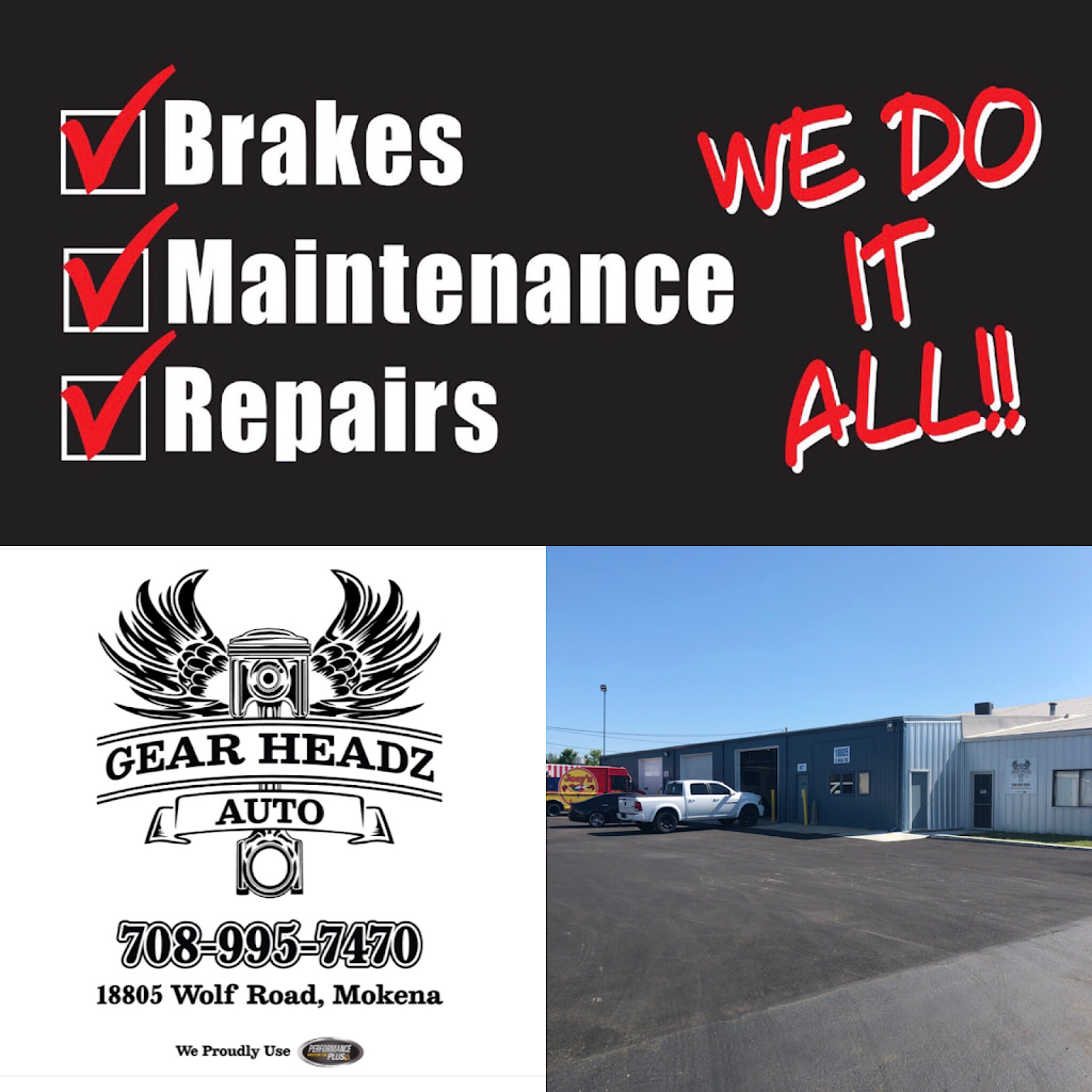 Gear Headz Auto | 18805 S Wolf Rd, Mokena, IL 60448, USA | Phone: (708) 995-7470