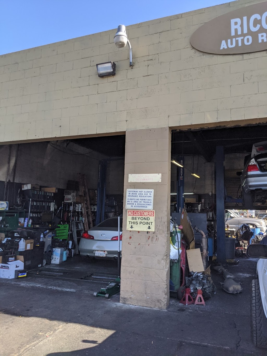 Ricos Auto Repair & Smog | 16178 Arrow Blvd, Fontana, CA 92335, USA | Phone: (909) 574-1511