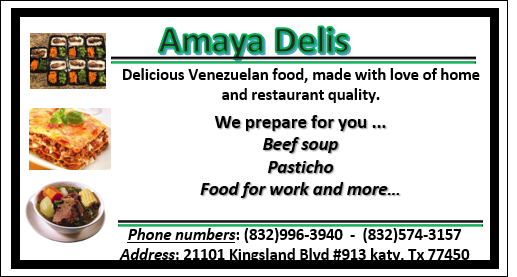 Amaya Delis | 21101 Kingsland Blvd #913, Katy, TX 77450, USA | Phone: (832) 574-3157