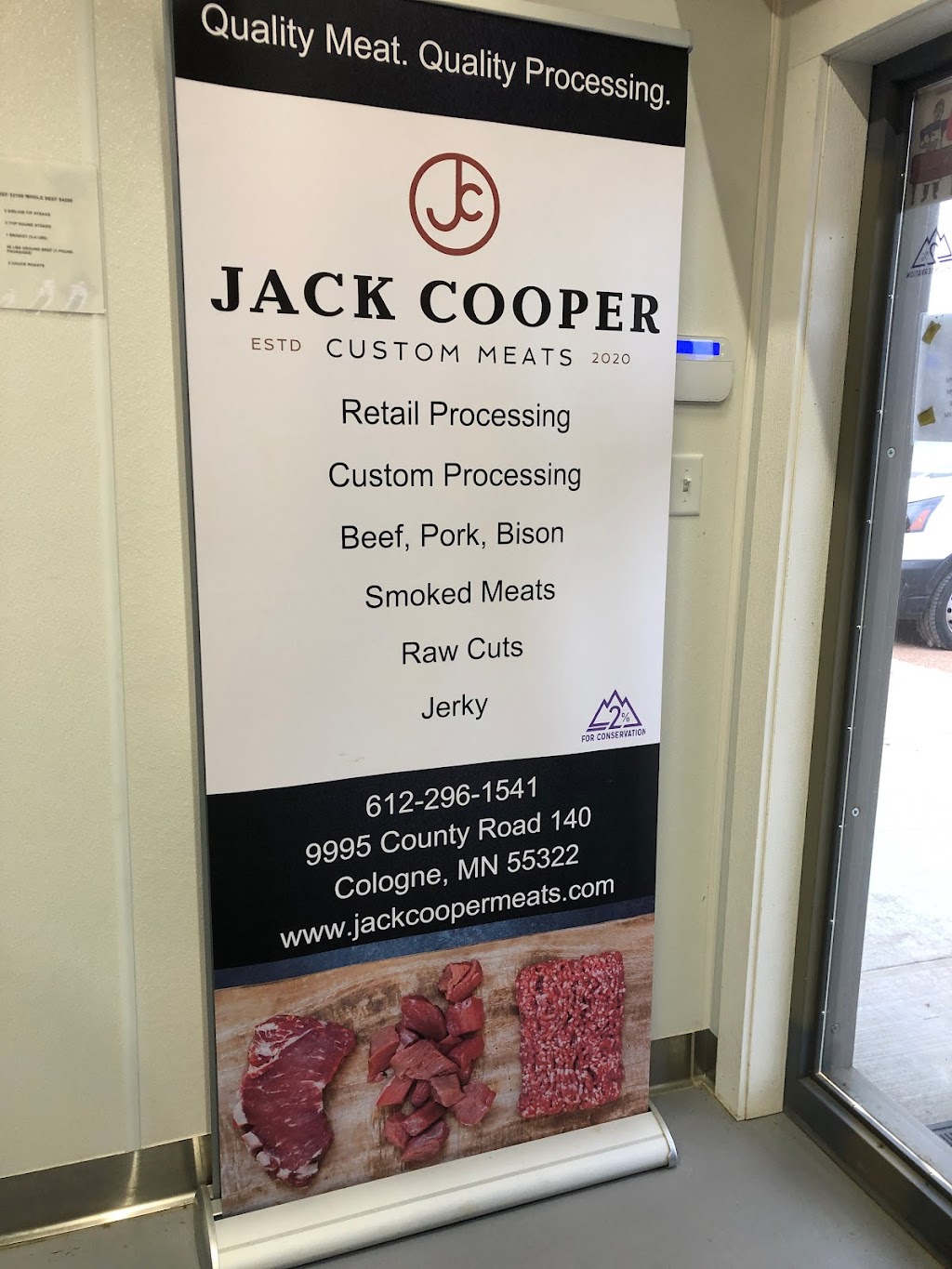 Jack Cooper Custom Meats | 9995 County Rd 140, Cologne, MN 55322, USA | Phone: (612) 296-1541