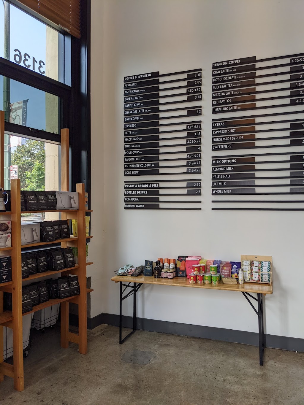 Red Bay Coffee Headquarters & Cafe | 3136 International Blvd, Oakland, CA 94601, USA | Phone: (510) 399-2441