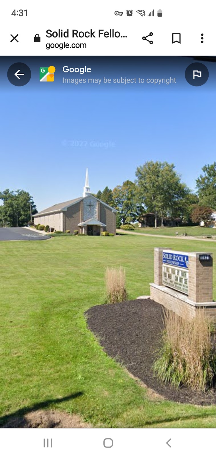 Solid Rock Fellowship | 10631 Kent Ave NE, Hartville, OH 44632, USA | Phone: (330) 877-9633