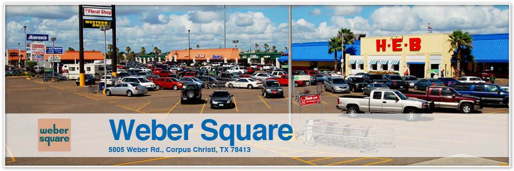 Weber Square Shopping Center | 5805 Weber Rd, Corpus Christi, TX 78413 | Phone: (361) 857-8991