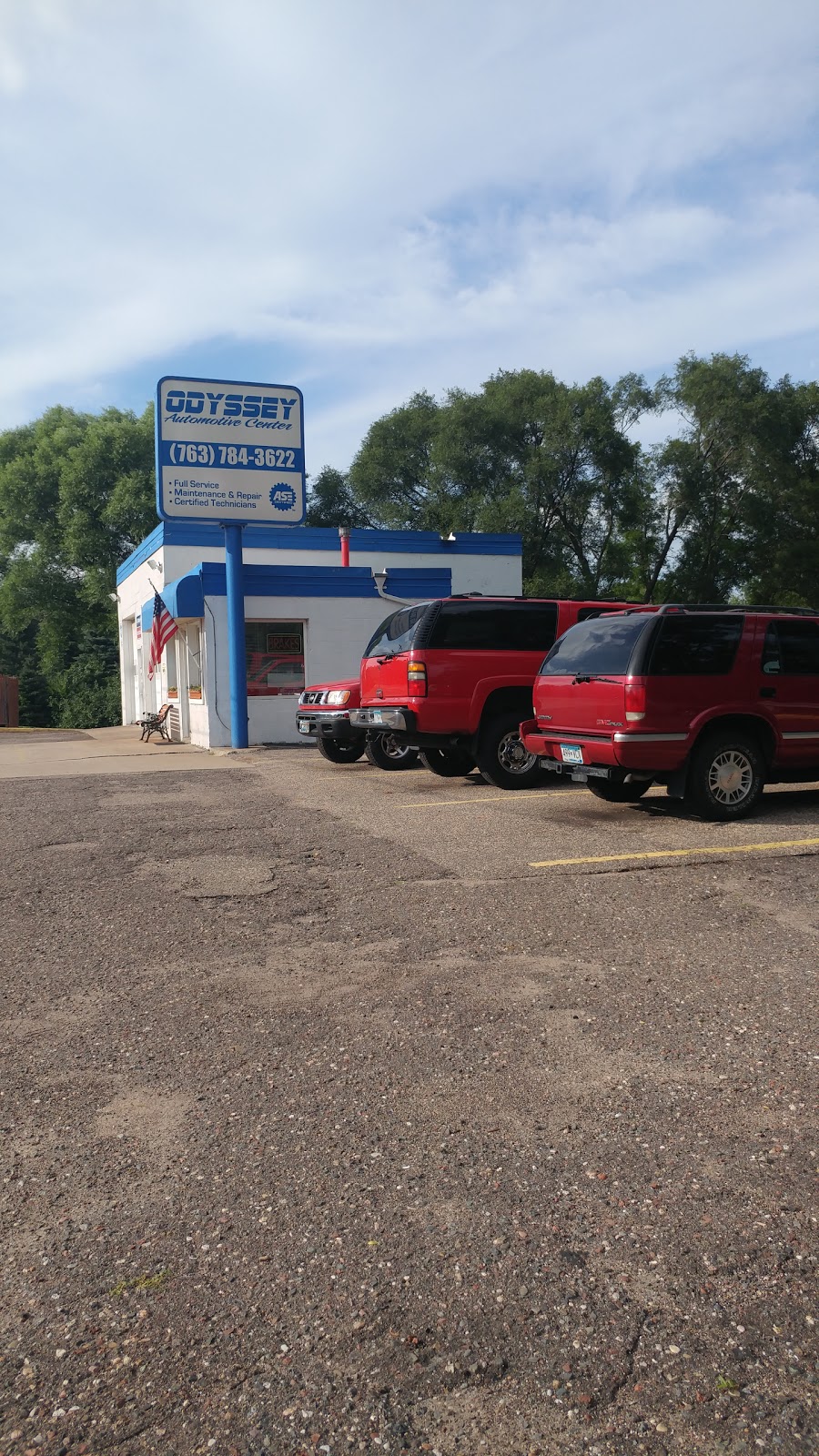 Odyssey Auto Repair Center Fridley | 8253 E River Rd, Fridley, MN 55432, USA | Phone: (763) 784-3622