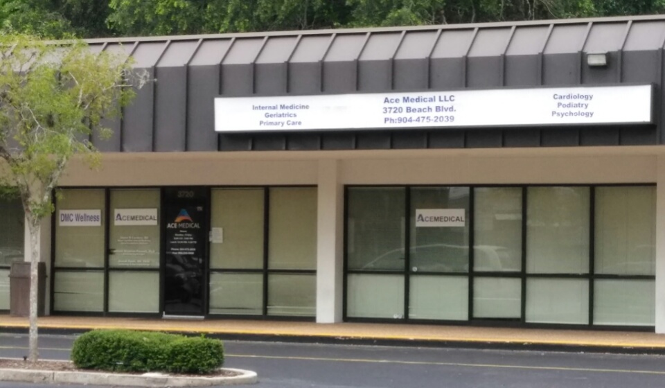 Ace Medical | 6428 Beach Blvd, Jacksonville, FL 32216, USA | Phone: (904) 475-2039