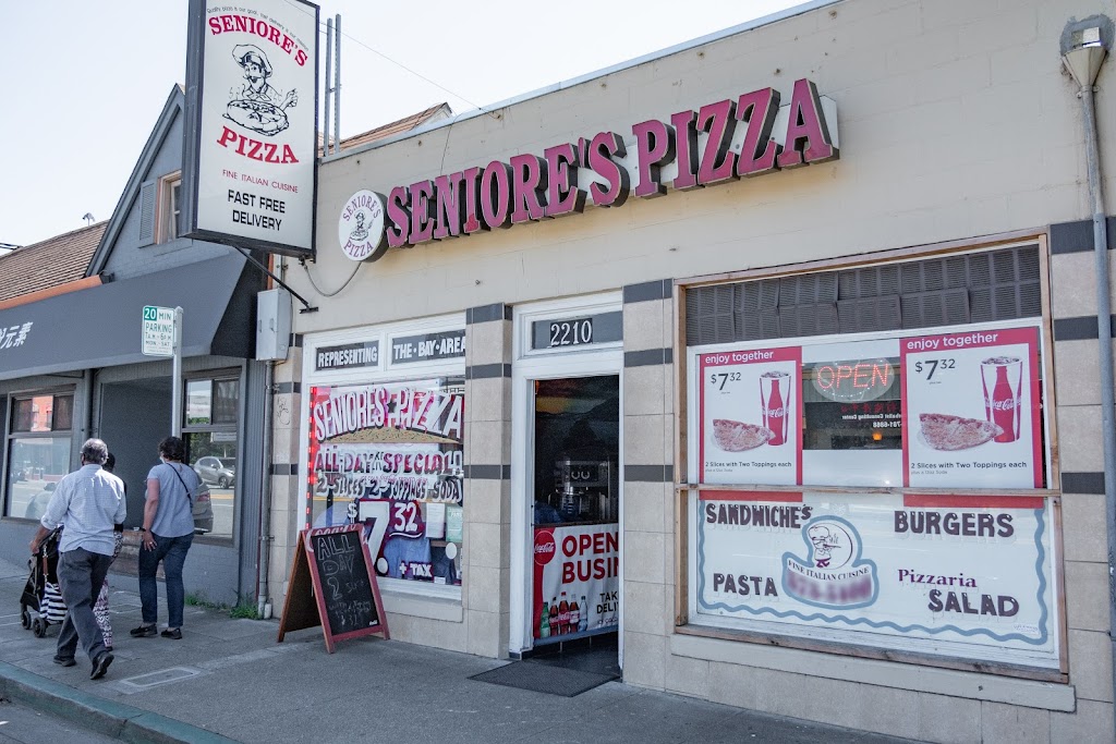 Seniores Pizza | 2210 S El Camino Real, San Mateo, CA 94403, USA | Phone: (650) 573-5400