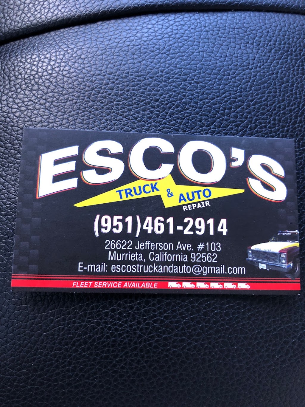 Escos Truck & Auto Repair | 26622 Jefferson Ave STE 103, Murrieta, CA 92562, USA | Phone: (951) 461-2914