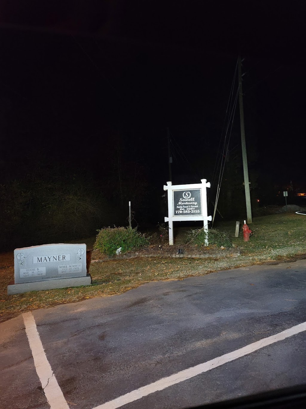 Sewell Mortuary | 220 Charlie Patterson Rd, Grantville, GA 30220, USA | Phone: (770) 583-2155