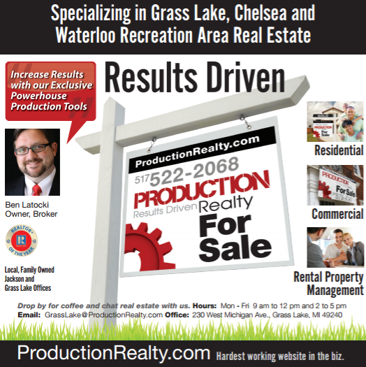 Production Realty Grass Lake | 230 E Michigan Ave, Grass Lake, MI 49240, USA | Phone: (517) 522-2068