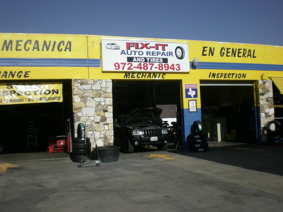 Fix It Auto Repair and Tires | 1316 N Glenbrook Dr, Garland, TX 75040, USA | Phone: (972) 487-8943