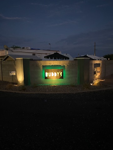 Buddys RV Park | 1665 S Meridian Rd, Apache Junction, AZ 85120, USA | Phone: (480) 625-1546