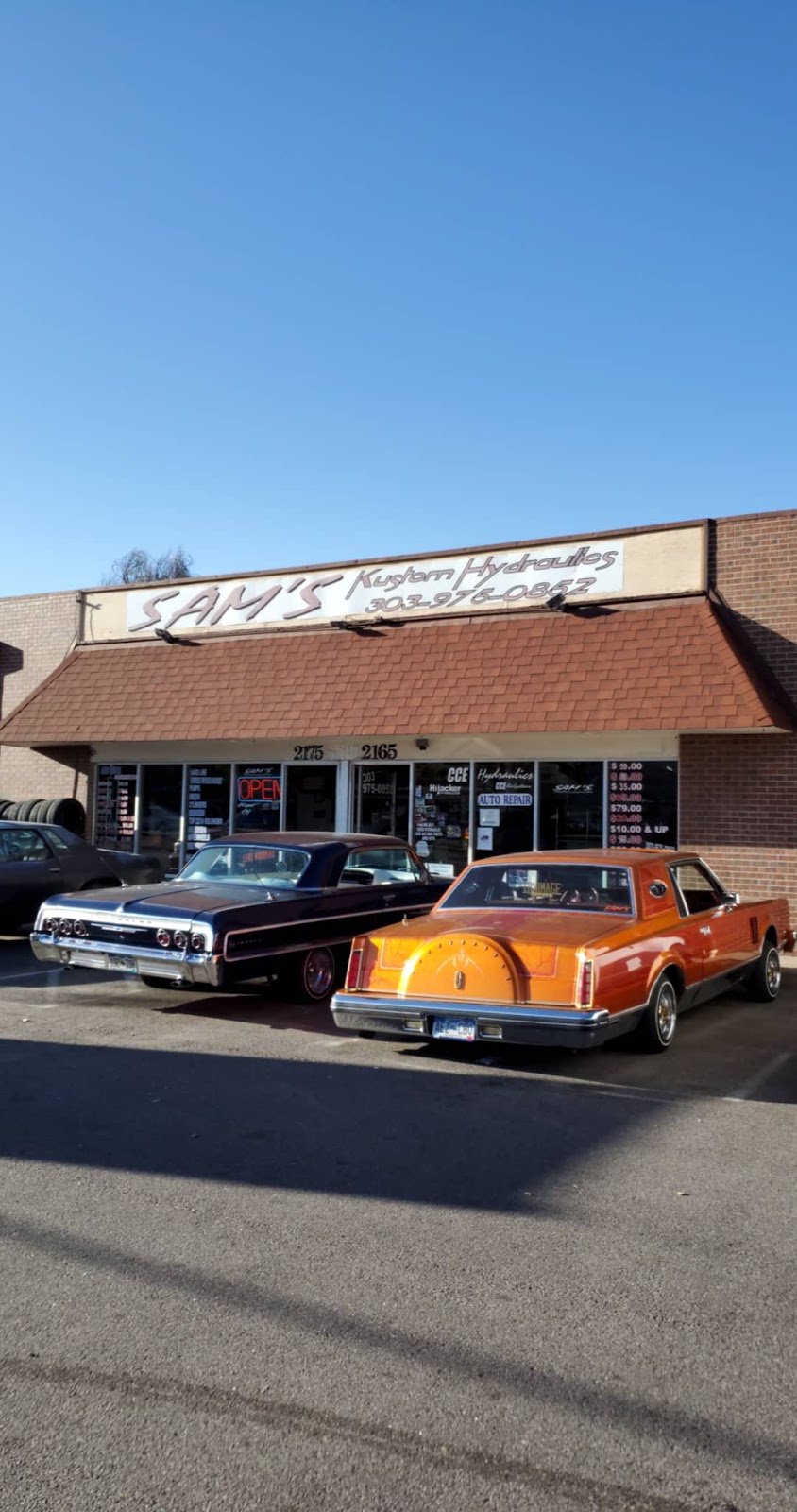 Sams Kustom Hydraulics | 2165 W Evans Ave, Denver, CO 80223, USA | Phone: (303) 975-0852