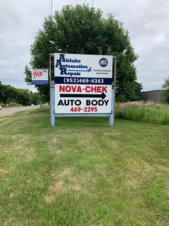 Nova-Chek Auto Body | 21155 Hamburg Ave, Lakeville, MN 55044, USA | Phone: (952) 469-2295