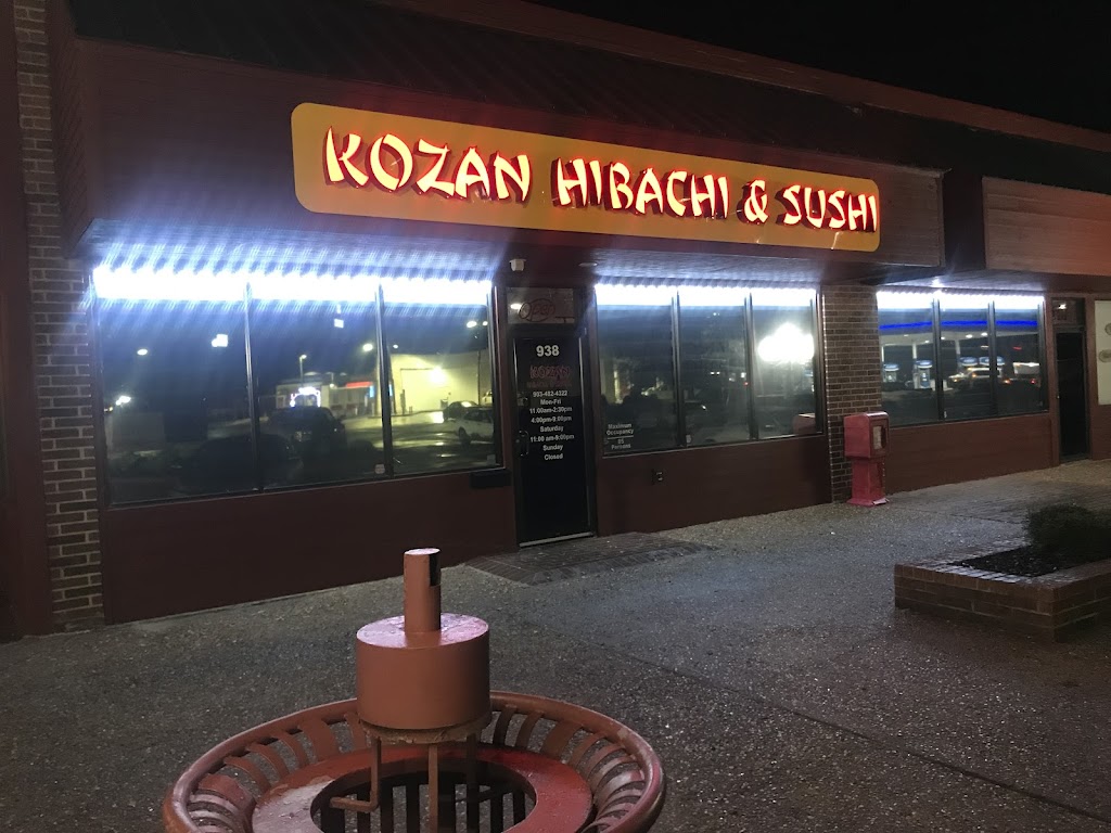 Kozan Hibachi & Sushi | 938 W Van Alstyne Pkwy, Van Alstyne, TX 75495, USA | Phone: (903) 482-4322