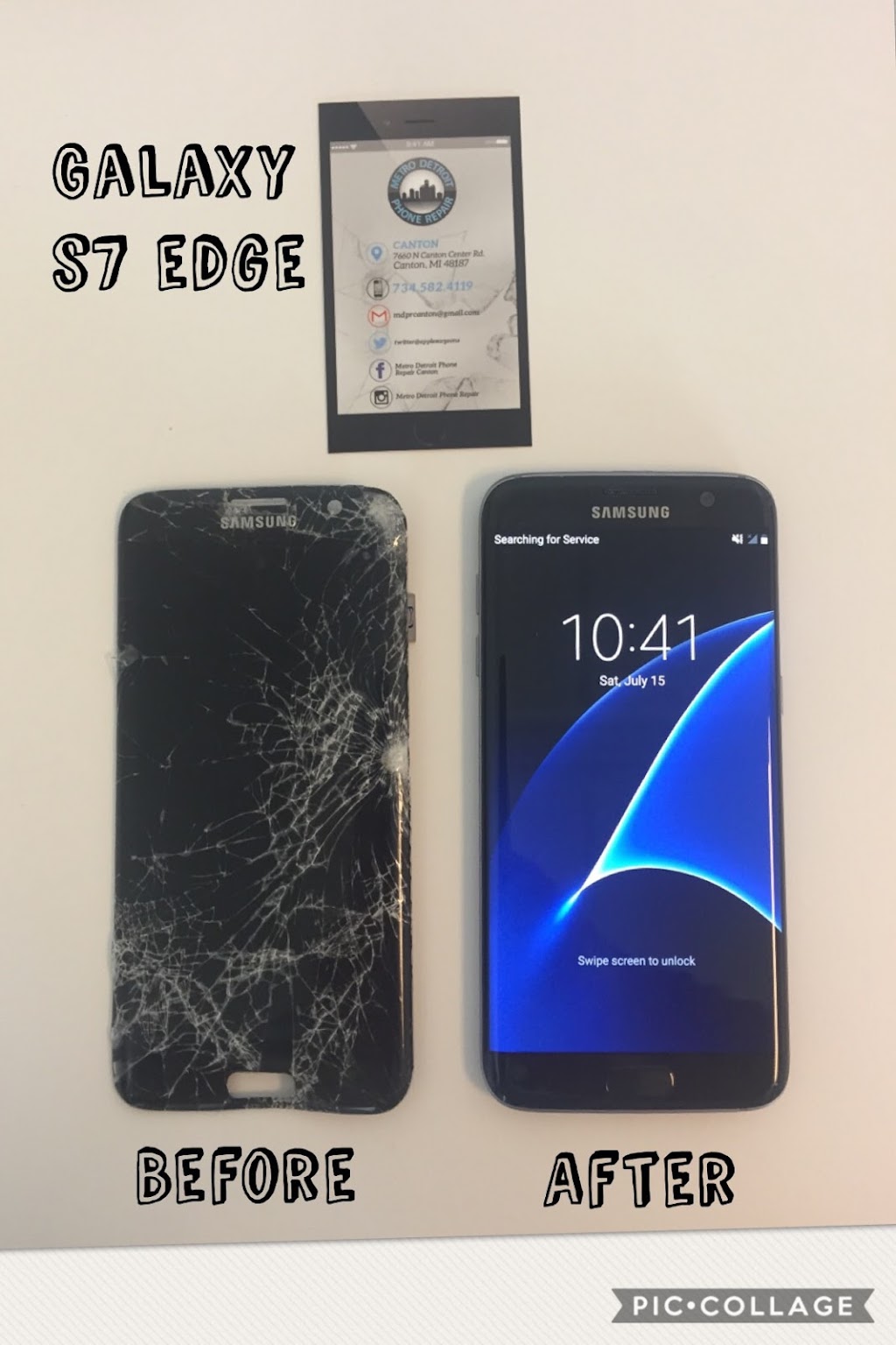 Metro Detroit Phone Repair Canton | 7660 N Canton Center Rd, Canton, MI 48187, USA | Phone: (734) 582-4119