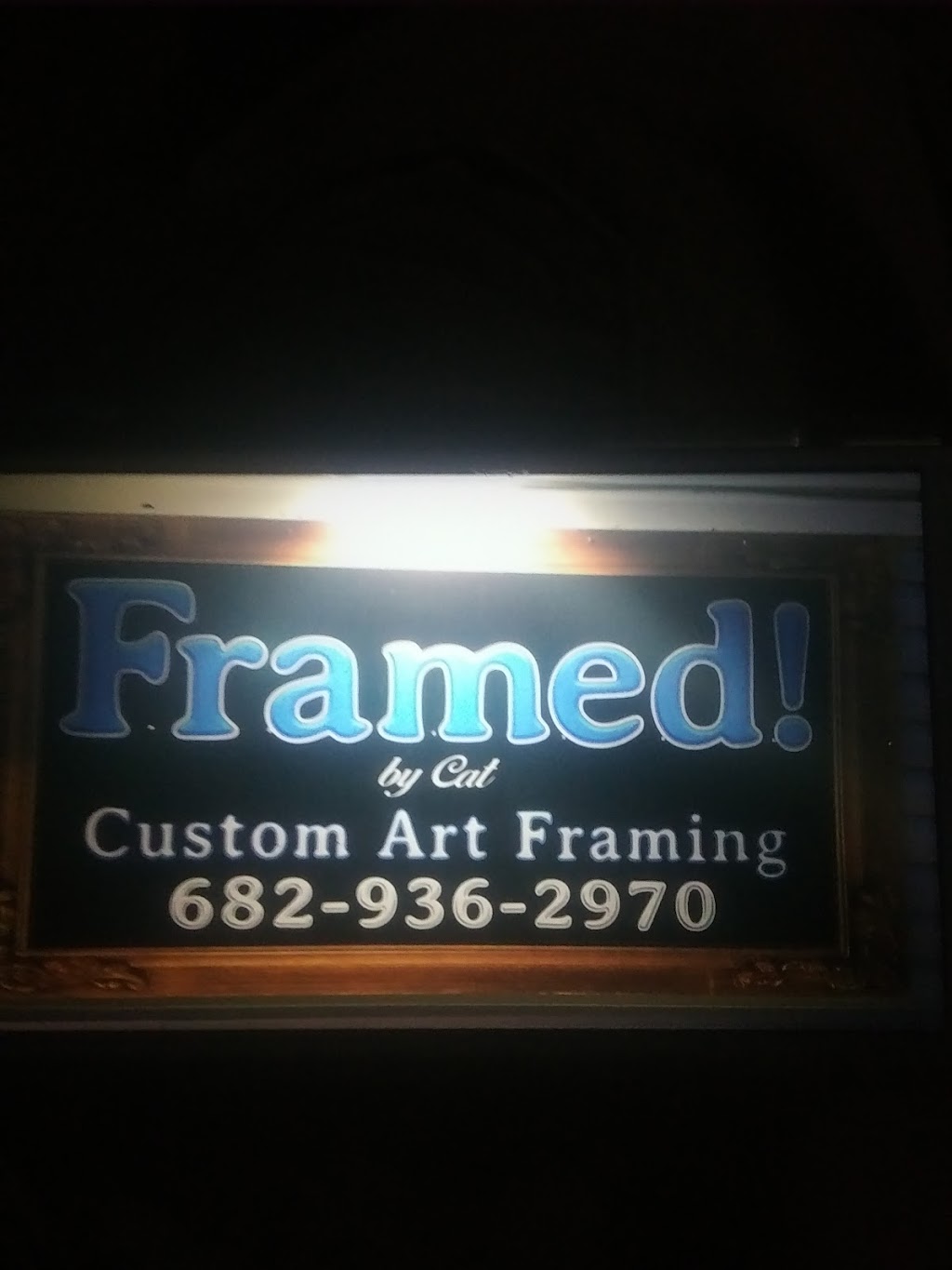 Framed! by Cat | 1018 Lipan Hwy, Granbury, TX 76048, USA | Phone: (682) 936-2970