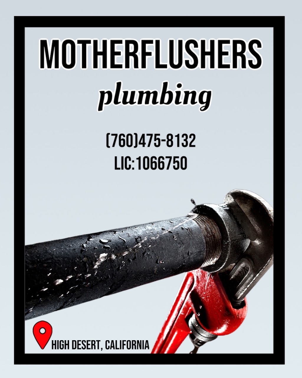 Motherflushers Plumbing | 15908 Bear Valley Rd suite 2, Victorville, CA 92395, USA | Phone: (760) 475-8132