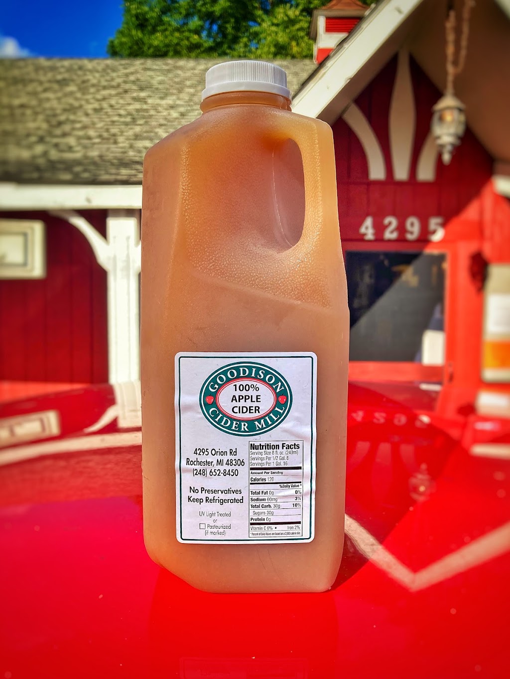 Goodison Cider Mill | 4295 Orion Rd, Rochester, MI 48306, USA | Phone: (248) 652-8450