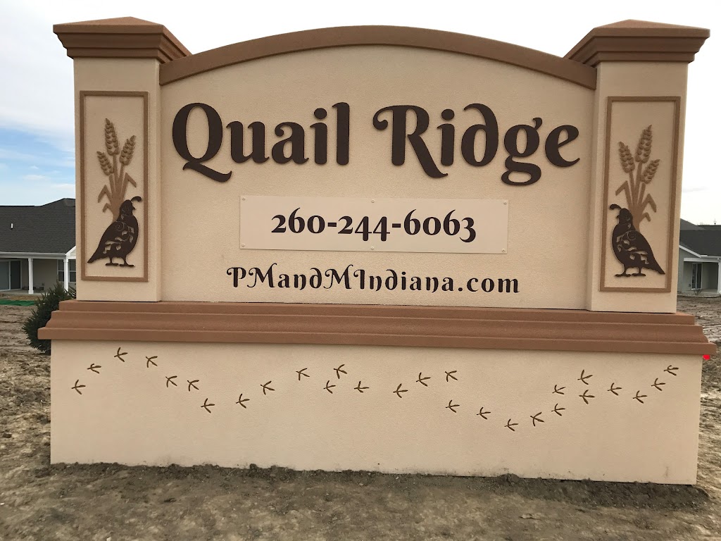 Quail Ridge Villas | 120 N Chestnut Wood Ln, Columbia City, IN 46725, USA | Phone: (574) 566-1742