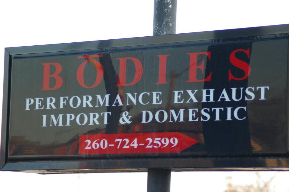 Bodies Performance Exhaust | 1015 Southampton Dr, Decatur, IN 46733, USA | Phone: (260) 724-2599