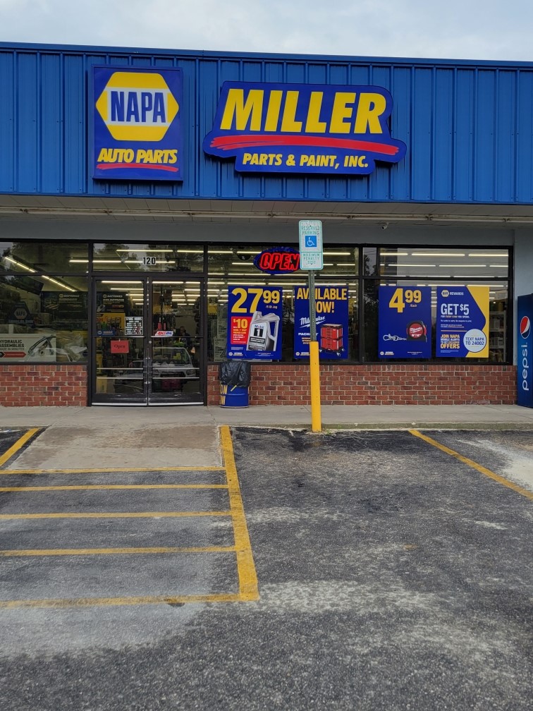 NAPA Auto Parts-Miller Parts and Paint, Inc. | 120 E Stewart St, Coats, NC 27521, USA | Phone: (910) 897-5567