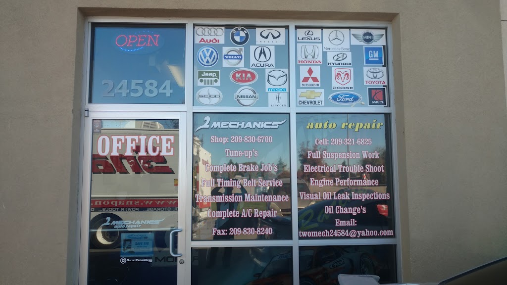 2 Mechanics Auto Repair | 24584 S MacArthur Dr, Tracy, CA 95376, USA | Phone: (209) 830-6700