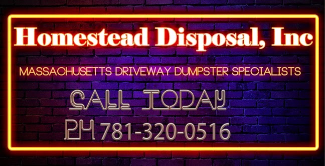 Homestead Disposal, Inc | 335 Weatherbee Dr, Westwood, MA 02090, USA | Phone: (781) 320-0516