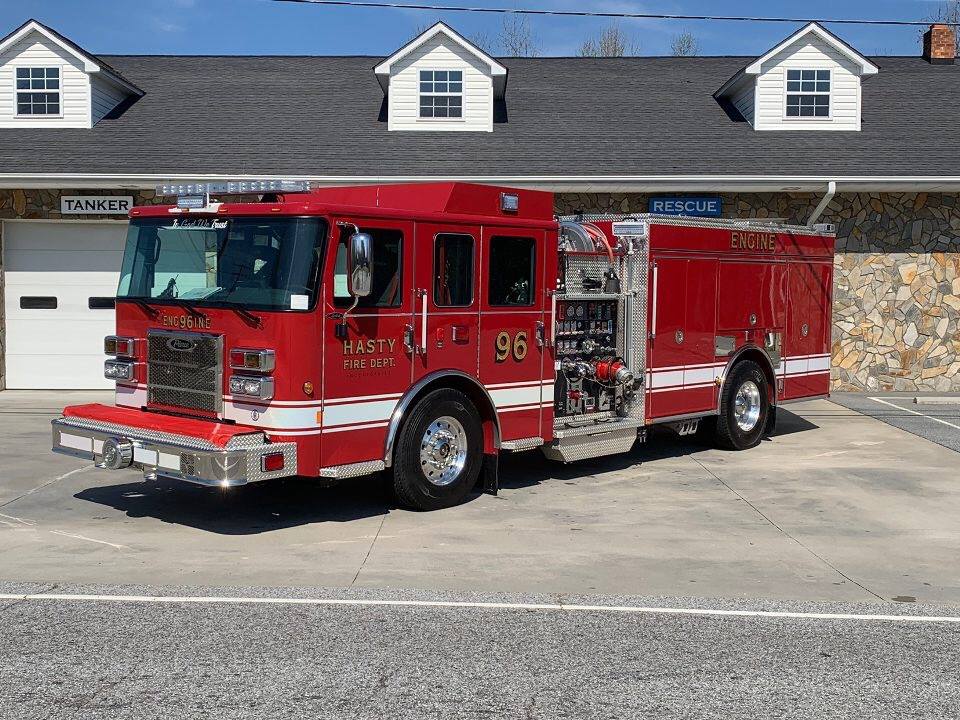 Hasty Fire Department | 1306 Joe Moore Rd, Thomasville, NC 27360, USA | Phone: (336) 882-3053