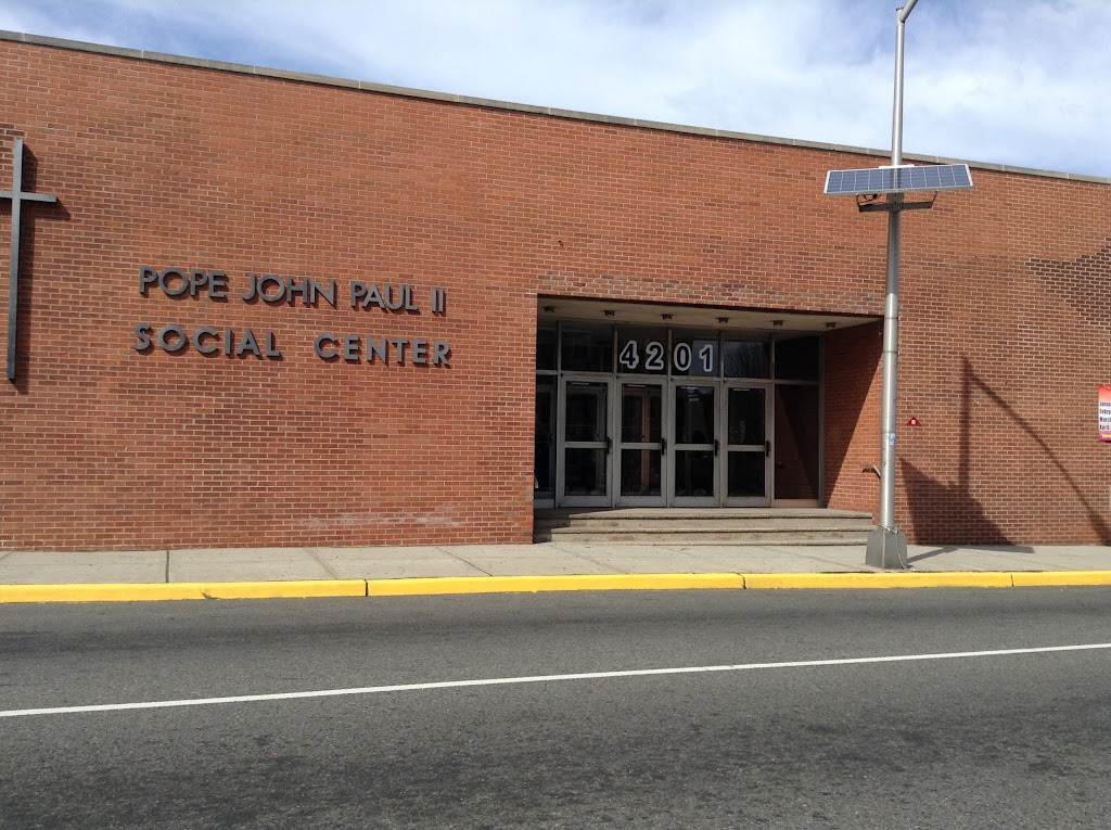 Pope John Paul II Social Center | 4201 John F. Kennedy Blvd, North Bergen, NJ 07047, USA | Phone: (201) 863-1427