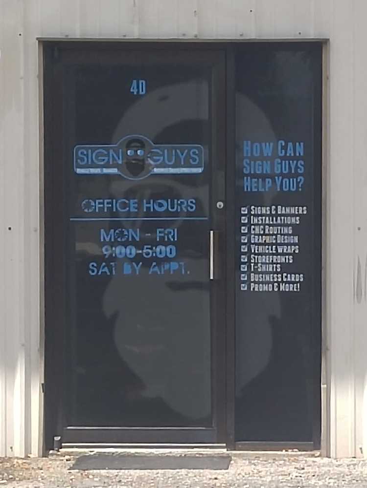 Sign Guys | 1100 N 50th St #4d, Tampa, FL 33619, USA | Phone: (813) 325-9464