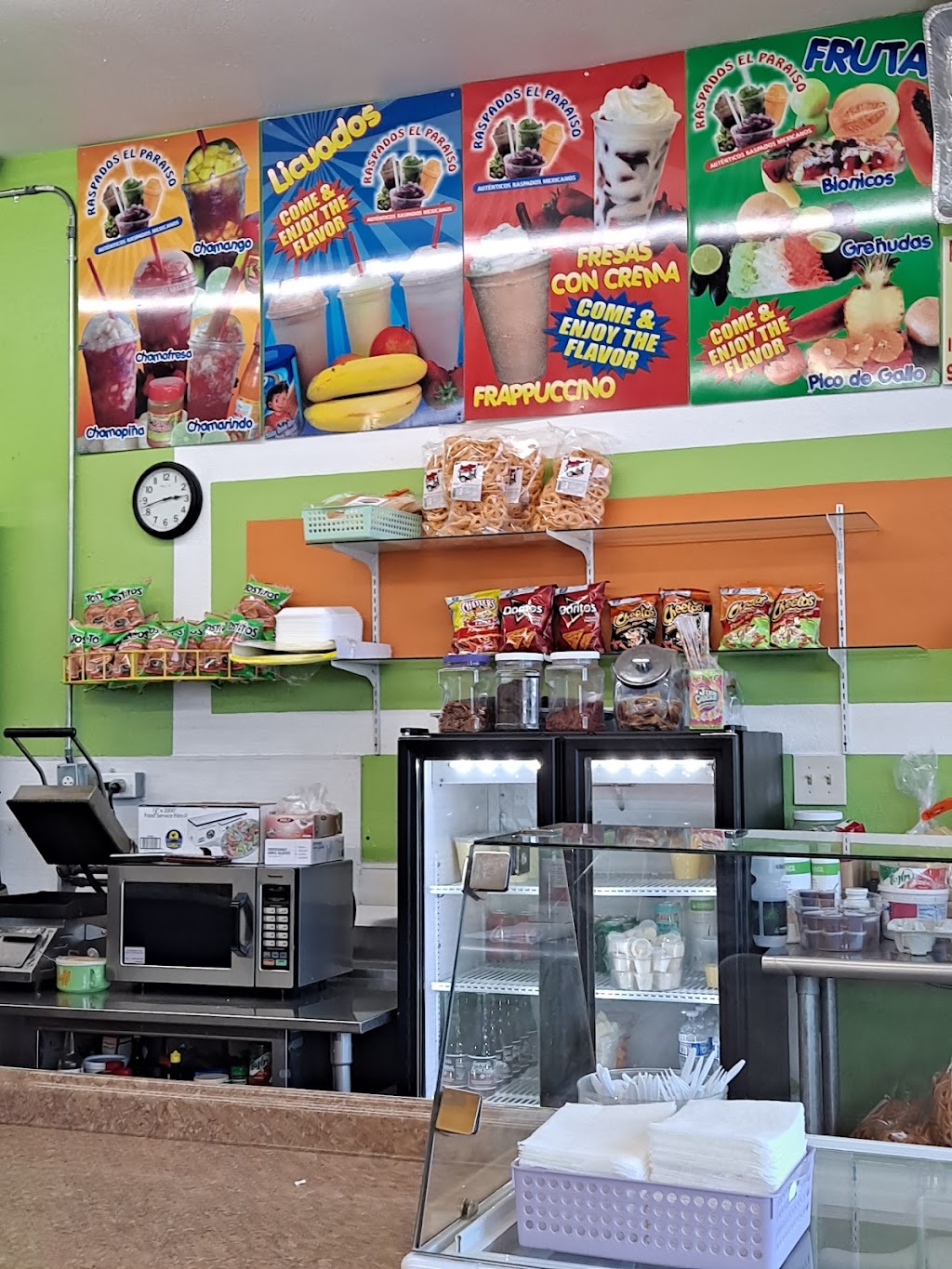 Raspados El Paraiso | 10509 Hole Ave, Riverside, CA 92505, USA | Phone: (951) 729-6538