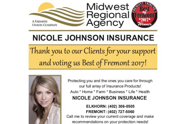 Nicole Johnson Insurance | 1908 N 203rd St #5, Elkhorn, NE 68022, USA | Phone: (402) 727-5060