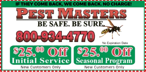 Pest Masters | 30491 Plymouth Rd, Livonia, MI 48150, USA | Phone: (800) 934-4770